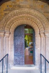 Earls Barton Saxon Church, Norman south doorway