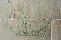 Grafitti of a boat