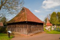 East Bergholt, St Mary's Church, 16th century Bellcage