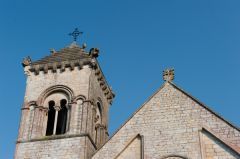 Tower and west gable