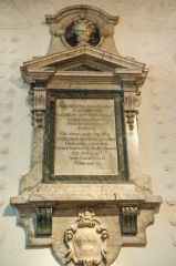 East Knoyle, St Mary's Church, Elizabeth Seymour memorial, 1746