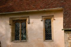 Perpendicular windows, south wall