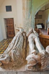 East Shefford, St Thomas' Church, Fettiplace effigies
