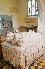 East Shefford, St Thomas' Church, Alabaster Fettiplace monument