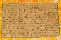 East Shefford, St Thomas' Church, Biblical text
