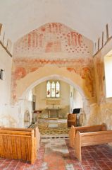 Nave and chancel arch wall paintings