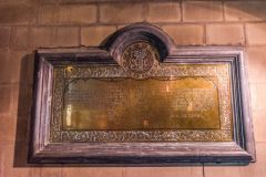 Memorial plaque to Joseph Paxton