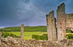 Storm clouds over Edlingham