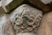 Interlaced carving design