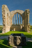 Egglestone Abbey, Bowes tomb and Presbytery