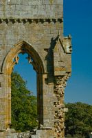 Egglestone Abbey, Abbey church detail