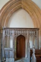 15th century rood screen