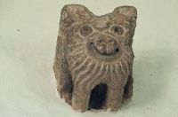 Egleton, St Edmund's Church, Carved head 2