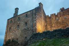 View from outside the walls