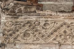 Elcho Castle, Ornate fireplace decoration
