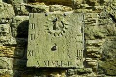 17th century sundial over south porch