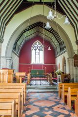 The chapel interior