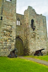 The gatehouse of Etal Castle