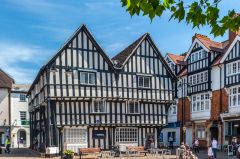Timber-framed building in the Market Place