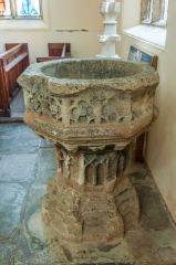 The late medieval font