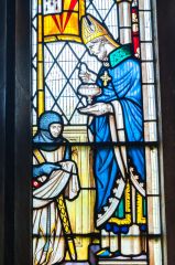 The Simon de Montfort stained glass window