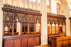 The ornate parclose screen