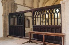 Presbytery screen, 14-16th century
