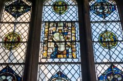 Exeter Cathedral, The Carew memorial, 1589