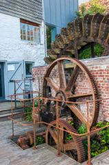 Cricklepit Mill, The gear mechanism for the outer waterwheel