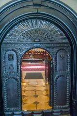 Exeter Guildhall, The Guildhall entrance