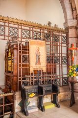Exeter, St Olave's Church, The wrought iron chancel screen