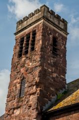 Exeter, St Olave's Church, The top section of the tower