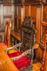 Tucker's Hall, The Master's chair in the Upper Chamber