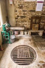 The well in the laundry outbuilding