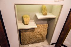 Plague victims' headstones