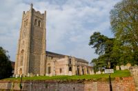 Eye, Suffolk Church, View from Church Street