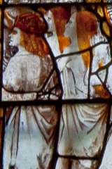Henry VII figure, west window