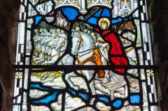 Victorian stained glass to St Louis