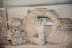 Farway, St Michael & All Angels Church, Sir Peter Prideaux effigy, 1643