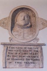 Farway, St Michael & All Angels Church, Humphrey Hutchins memorial, 1628