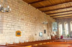 The abbey church interior