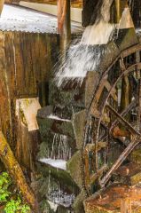 The water wheel at work