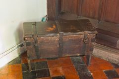 Wooden parish chest