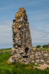 End gable of the castle
