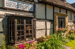 The east side of the inn