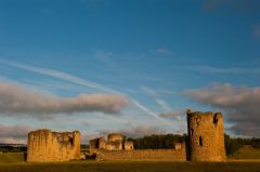 The castle from the seaward side
