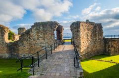 The bridge over the moat