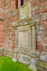 Fortrose Cathedral, Monument against the south aisle wall