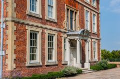 The side facade of Forty Hall