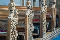 15th century carved bench ends